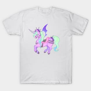 Pastel Goth Carousel Unicorn T-Shirt